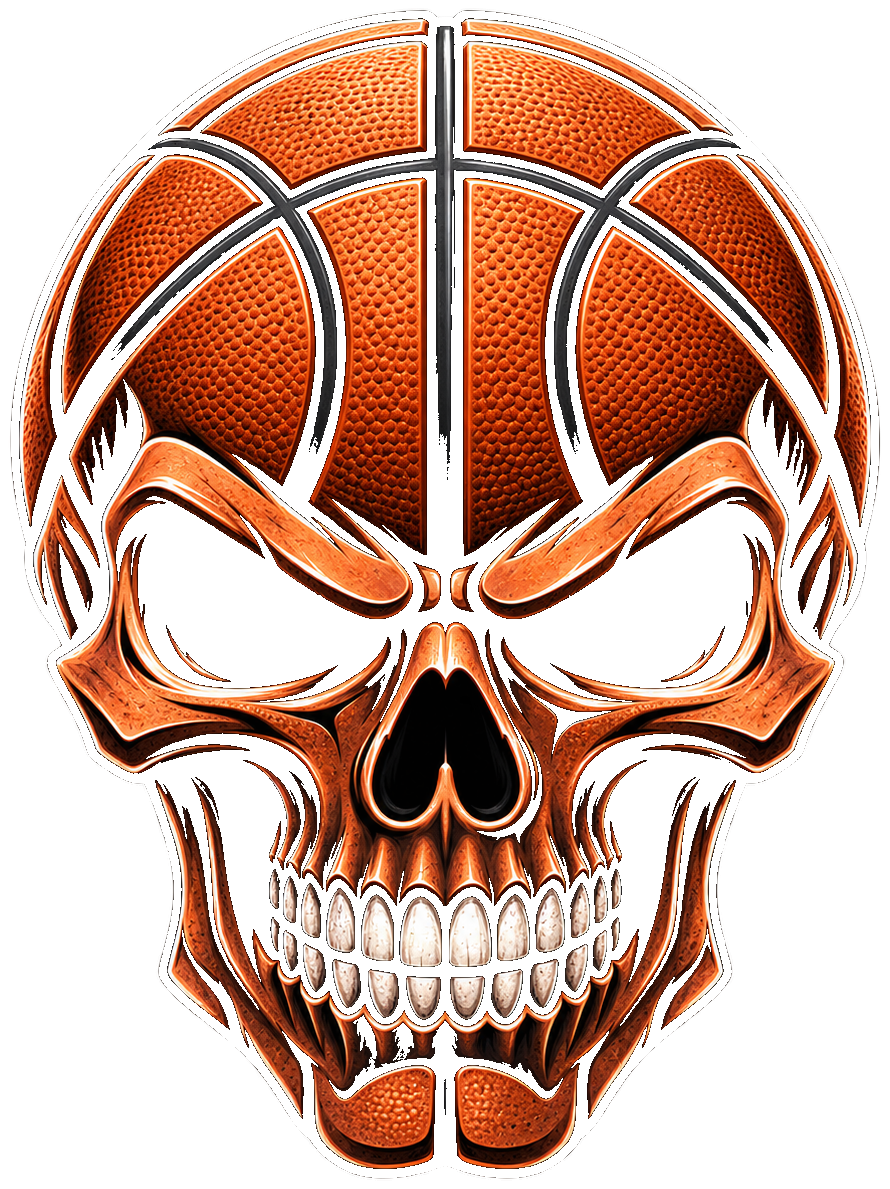 Basketball skull
